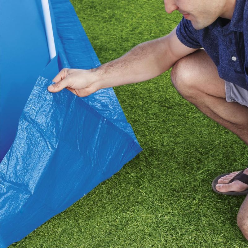 Casa si Gradina - Gradina si terasa - Piscine si accesorii - Accesorii piscine - Bestway Panza de sol pentru piscina Flowclear, 335 x 335 cm - Infinity.ro
