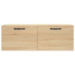 Casa si Gradina - Mobilier - Dulapuri si sifoniere - Dulapuri - Dulap de perete, stejar sonoma, 100x36,5x35 cm, lemn prelucrat - Infinity.ro