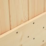 Casa si Gradina/Constructii/Usi interior, exterior si garaj/Usi interior - Usa glisanta cu set feronerie, 90x210 cm, lemn masiv de pin - Infinity.ro