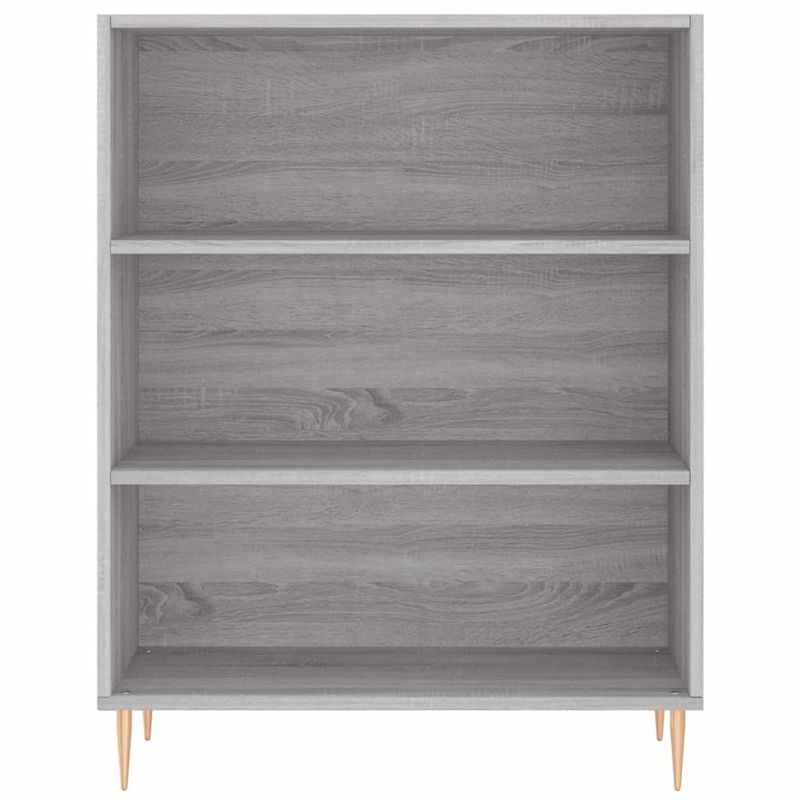 Casa si Gradina - Mobilier - Biblioteci si rafturi - Biblioteci - Biblioteca, sonoma gri, 69,5x32,5x90 cm, lemn compozit - Infinity.ro