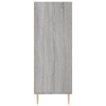Casa si Gradina - Mobilier - Biblioteci si rafturi - Biblioteci - Biblioteca, sonoma gri, 69,5x32,5x90 cm, lemn compozit - Infinity.ro