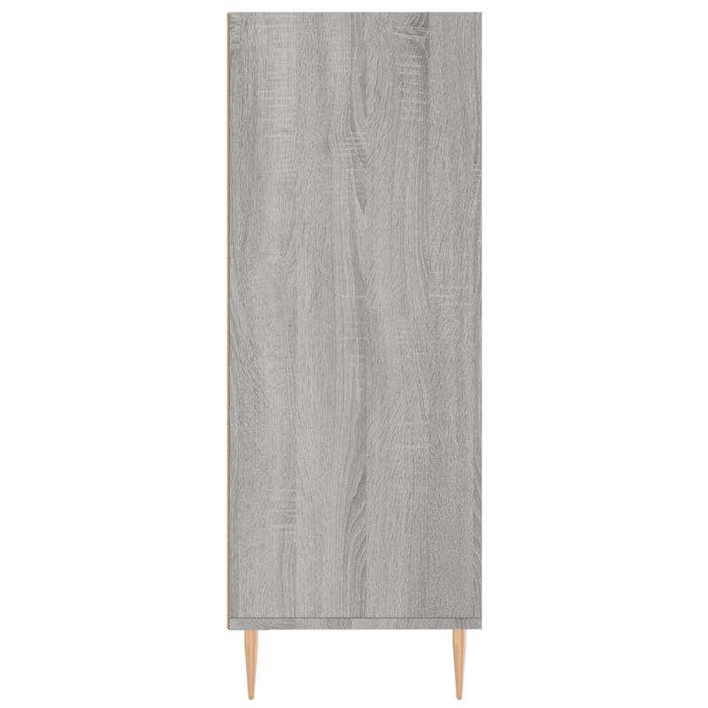 Casa si Gradina - Mobilier - Biblioteci si rafturi - Biblioteci - Biblioteca, sonoma gri, 69,5x32,5x90 cm, lemn compozit - Infinity.ro