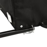 Sport si Outdoor - Ciclism - Accesorii pentru biciclete - Remorci biciclete - Remorca pentru biciclete, negru și rosu, 30 kg, fier, mărime 120x54x44 cm - Infinity.ro