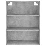 Casa si Gradina - Mobilier - Comode si corpuri - Corpuri bucatarie - Dulap inalt, gri beton, 69,5x34x180, lemn compozit - Infinity.ro