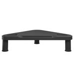 Casa si Gradina - Mobilier - Comode si corpuri - Comode - Suport de colt pentru monitor, negru, 49x28x10,5 cm - Infinity.ro