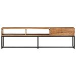 Casa si Gradina - Mobilier - Comode si corpuri - Comode - Comoda TV, 160x30x45 cm, lemn masiv de acacia - Infinity.ro