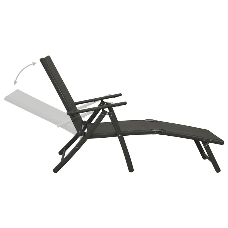 Casa si Gradina - Gradina si terasa - Mobilier exterior - Seturi mobila gradina - Set mobilier de gradina, 10 piese, negru si antracit - Infinity.ro