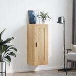 Casa si Gradina - Mobilier - Comode si corpuri - Comode - Dulap de perete, stejar sonoma, 34,5x34x90 cm, lemn prelucrat - Infinity.ro