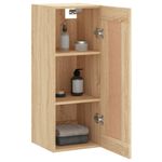 Casa si Gradina - Mobilier - Comode si corpuri - Comode - Dulap de perete, stejar sonoma, 34,5x34x90 cm, lemn prelucrat - Infinity.ro
