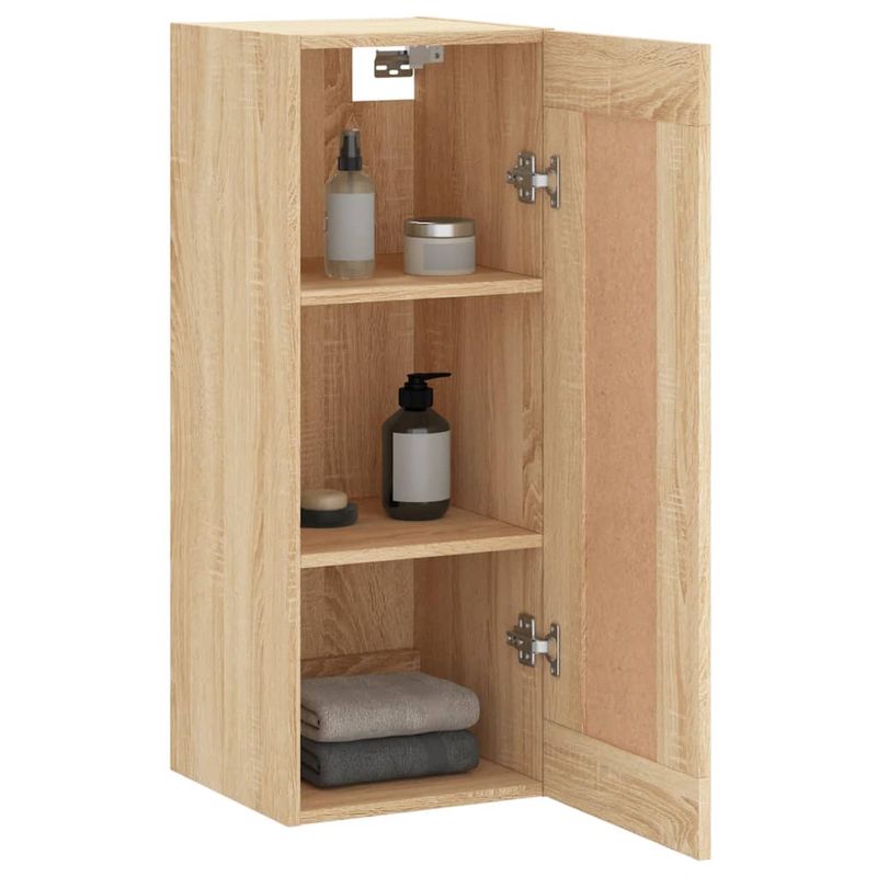 Casa si Gradina - Mobilier - Comode si corpuri - Comode - Dulap de perete, stejar sonoma, 34,5x34x90 cm, lemn prelucrat - Infinity.ro