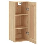 Casa si Gradina - Mobilier - Comode si corpuri - Comode - Dulap de perete, stejar sonoma, 34,5x34x90 cm, lemn prelucrat - Infinity.ro