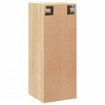 Casa si Gradina - Mobilier - Comode si corpuri - Comode - Dulap de perete, stejar sonoma, 34,5x34x90 cm, lemn prelucrat - Infinity.ro