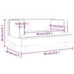 Casa si Gradina - Mobilier - Mobilier copii - Mobilier camera copiilor - Canapea pentru copii, cappuccino, 60x40x30 cm, piele ecologica - Infinity.ro