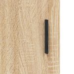 Casa si Gradina - Mobilier - Comode si corpuri - Comode - Dulap de perete, stejar sonoma, 34,5x34x90 cm, lemn prelucrat - Infinity.ro