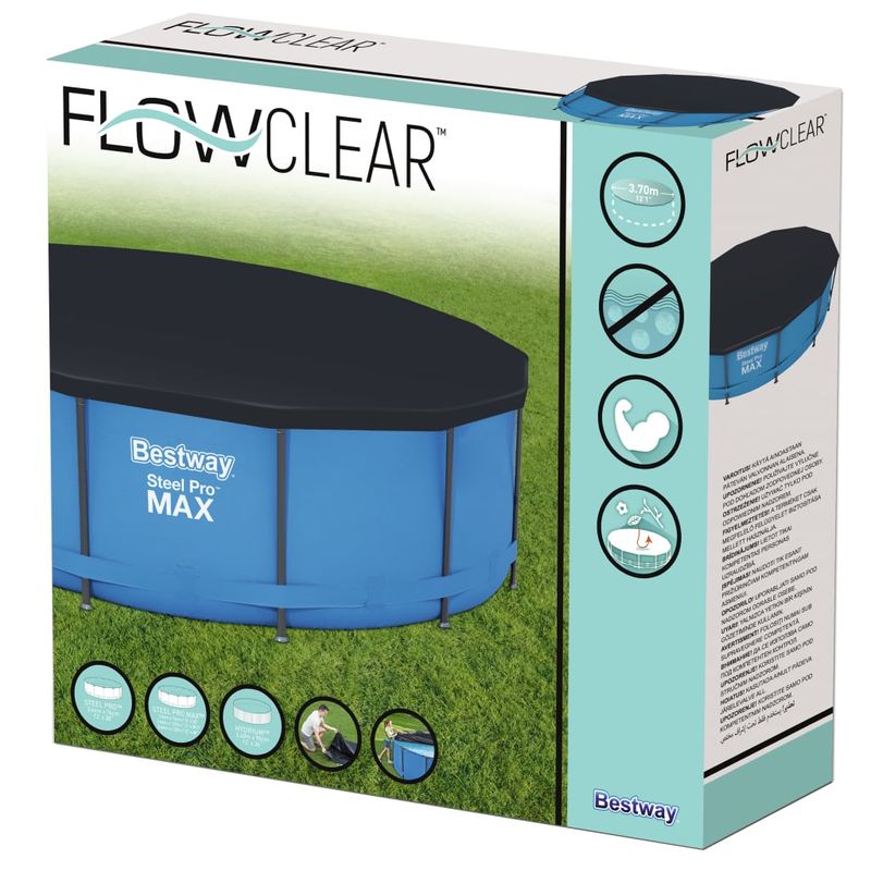 Casa si Gradina - Gradina si terasa - Piscine si accesorii - Accesorii piscine - 92071 Bestway Husa de piscina Flowclear, 366 cm - Infinity.ro