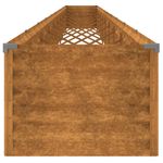 Casa si Gradina - Gradinarit si plante - Plante si ghivece - Ghivece si suporturi - Strat inaltat de gradina, 960x50x36 cm, otel corten - Infinity.ro