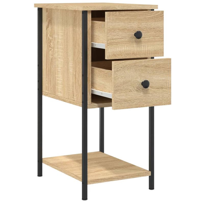 Casa si Gradina - Mobilier - Comode si corpuri - Noptiere - Noptiera, stejar sonoma, 32x42x70 cm, lemn compozit - Infinity.ro