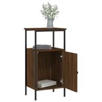 Casa si Gradina - Mobilier - Comode si corpuri - Noptiere - Noptiere, 2 buc., stejar maro, 41x31x80 cm, lemn prelucrat - Infinity.ro