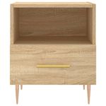 Casa si Gradina - Mobilier - Comode si corpuri - Noptiere - Noptiere, 2 buc., stejar sonoma, 40x35x47,5 cm, lemn compozit - Infinity.ro