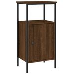 Casa si Gradina - Mobilier - Comode si corpuri - Noptiere - Noptiere, 2 buc., stejar maro, 41x31x80 cm, lemn prelucrat - Infinity.ro