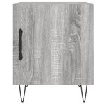 Casa si Gradina - Mobilier - Comode si corpuri - Noptiere - Noptiere, 2 buc., gri sonoma, 40x40x50 cm, lemn compozit - Infinity.ro