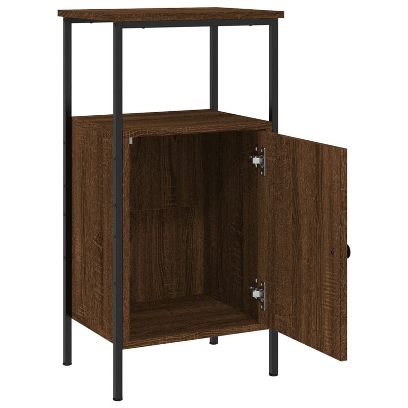 Casa si Gradina - Mobilier - Comode si corpuri - Noptiere - Noptiere, 2 buc., stejar maro, 41x31x80 cm, lemn prelucrat - Infinity.ro