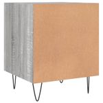 Casa si Gradina - Mobilier - Comode si corpuri - Noptiere - Noptiere, 2 buc., gri sonoma, 40x40x50 cm, lemn compozit - Infinity.ro