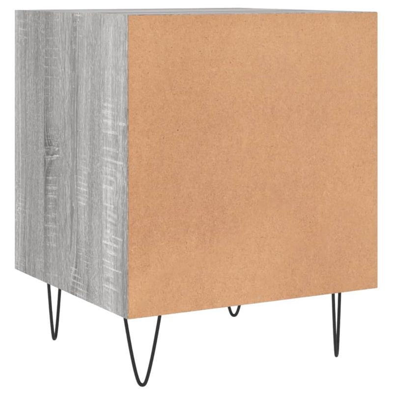 Casa si Gradina - Mobilier - Comode si corpuri - Noptiere - Noptiere, 2 buc., gri sonoma, 40x40x50 cm, lemn compozit - Infinity.ro