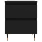 Casa si Gradina - Mobilier - Comode si corpuri - Noptiere - Noptiera, negru, 40x35x50 cm, lemn prelucrat - Infinity.ro