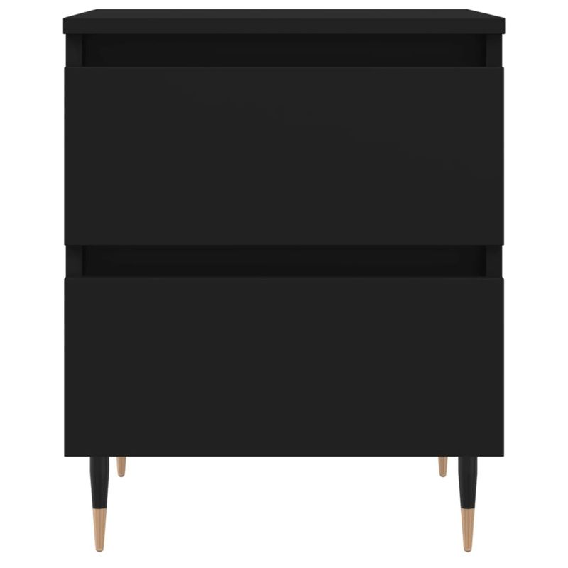 Casa si Gradina - Mobilier - Comode si corpuri - Noptiere - Noptiera, negru, 40x35x50 cm, lemn prelucrat - Infinity.ro