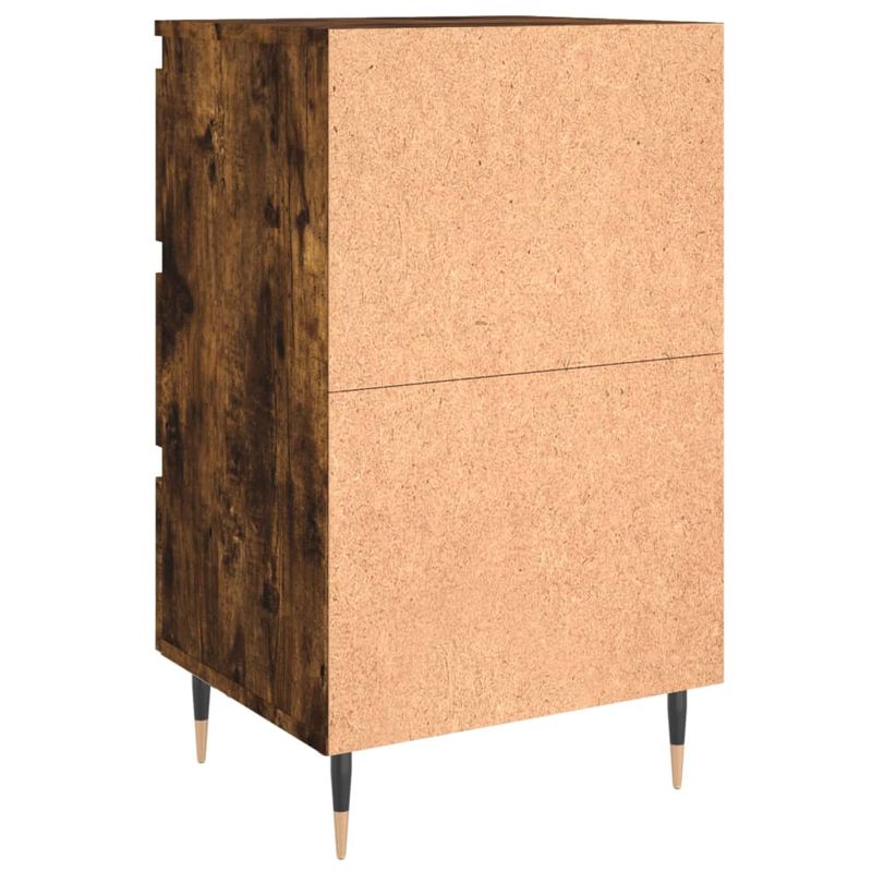 Casa si Gradina - Mobilier - Comode si corpuri - Noptiere - Noptiere, 2 buc., stejar fumuriu, 40x35x69 cm, lemn compozit - Infinity.ro
