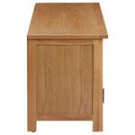 Casa si Gradina - Mobilier - Comode si corpuri - Comode - Comoda TV, 110x35x44 cm, lemn masiv de stejar - Infinity.ro