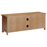 Casa si Gradina - Mobilier - Comode si corpuri - Comode - Comoda TV, 110x35x44 cm, lemn masiv de stejar - Infinity.ro