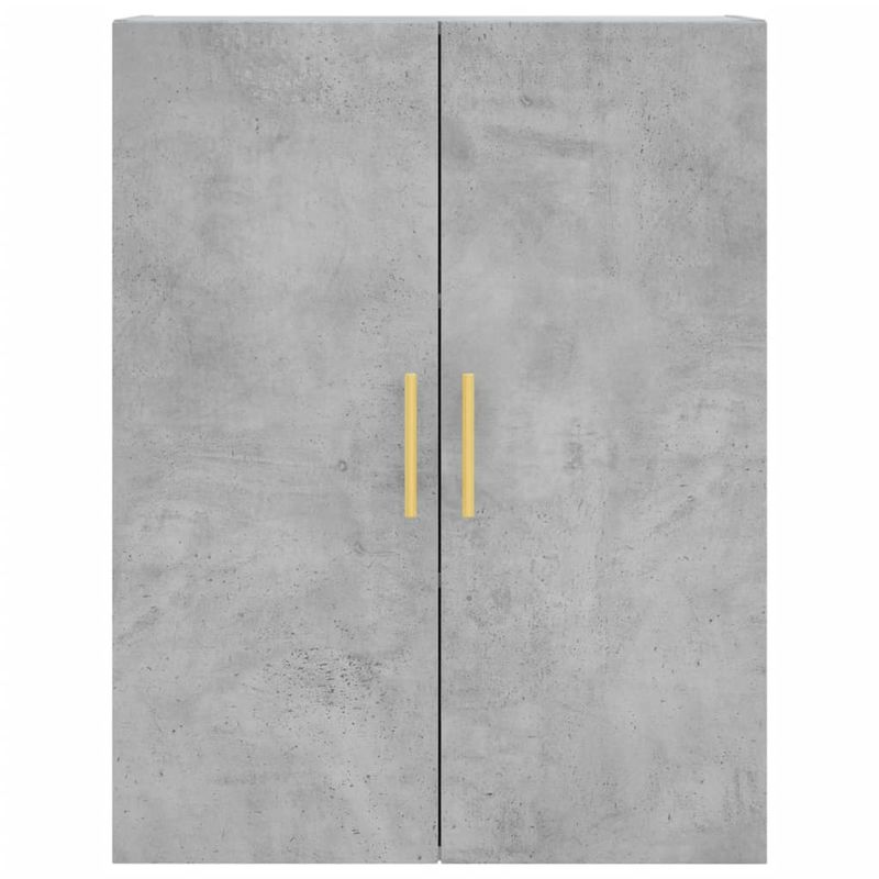 Casa si Gradina - Mobilier - Comode si corpuri - Corpuri bucatarie - Dulap inalt, gri beton, 69,5x34x180, lemn compozit - Infinity.ro