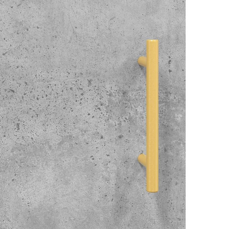 Casa si Gradina - Mobilier - Comode si corpuri - Corpuri bucatarie - Dulap inalt, gri beton, 69,5x34x180, lemn compozit - Infinity.ro