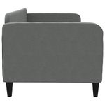 Casa si Gradina - Mobilier - Paturi si accesorii - Paturi - Cadru de pat, gri inchis, 80x200 cm, textil - Infinity.ro