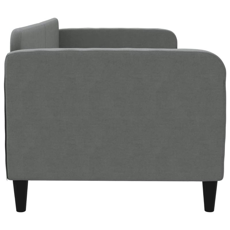 Casa si Gradina - Mobilier - Paturi si accesorii - Paturi - Cadru de pat, gri inchis, 80x200 cm, textil - Infinity.ro