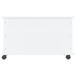 Casa si Gradina - Mobilier - Organizare si depozitare - Cufere si lazi - Cufar depozitare roti, alb, „ALTA” 73x39,5x44 cm lemn masiv pin - Infinity.ro