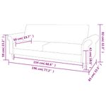Casa si Gradina - Mobilier - Canapele si coltare - Canapele - Canapea extensibila cu cotiere/2 locuri, maro, velur artificial - Infinity.ro