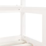 Casa si Gradina - Mobilier - Mobilier copii - Patuturi copii - Cadru de pat copii cu sertare, alb, 70x140 cm, lemn masiv pin - Infinity.ro