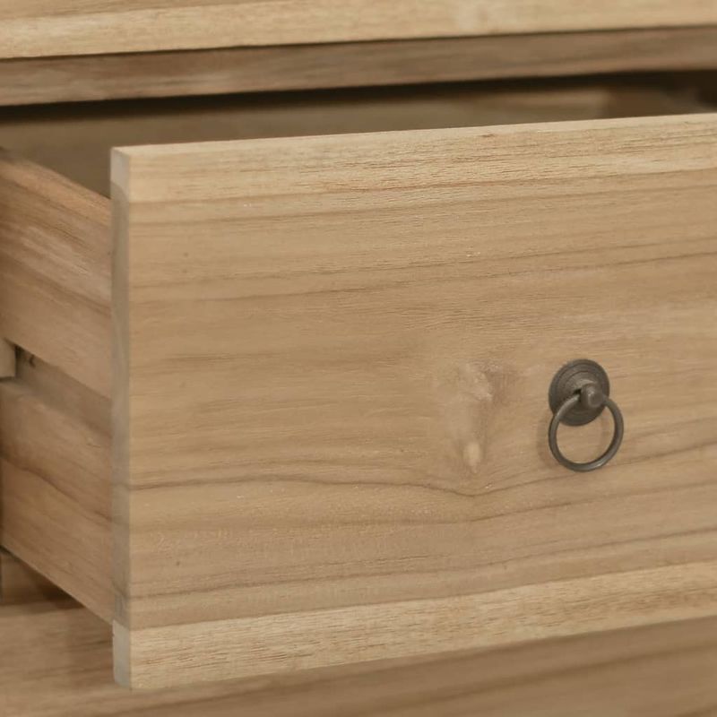 Casa si Gradina - Mobilier - Comode si corpuri - Comode - Comoda cu sertare, 55x30x90 cm, lemn masiv tec - Infinity.ro