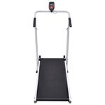 Sport si Outdoor - Fitness - Aparate fitness - Benzi de alergat - Mini banda de alergat pliabila, negru, 93 x 36 cm - Infinity.ro