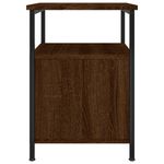 Casa si Gradina - Mobilier - Comode si corpuri - Noptiere - Noptiere, 2 buc., stejar maro, 34x35,5x50 cm, lemn compozit - Infinity.ro