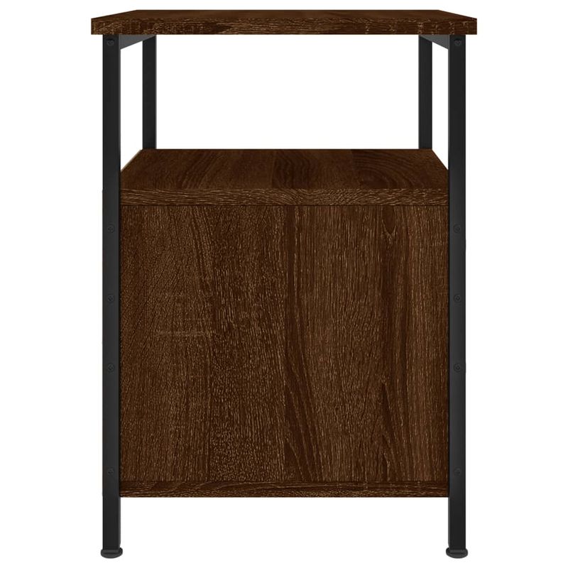 Casa si Gradina - Mobilier - Comode si corpuri - Noptiere - Noptiere, 2 buc., stejar maro, 34x35,5x50 cm, lemn compozit - Infinity.ro