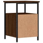 Casa si Gradina - Mobilier - Comode si corpuri - Noptiere - Noptiere, 2 buc., stejar maro, 34x35,5x50 cm, lemn compozit - Infinity.ro