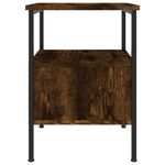 Casa si Gradina - Mobilier - Comode si corpuri - Noptiere - Noptiere, 2 buc., stejar fumuriu, 34x36x50 cm, lemn compozit - Infinity.ro
