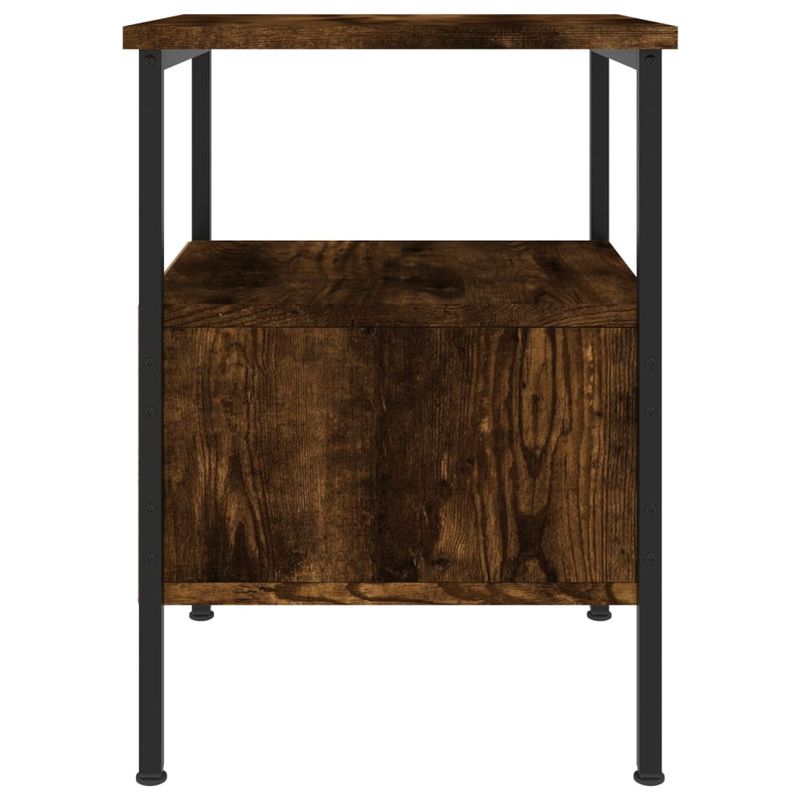 Casa si Gradina - Mobilier - Comode si corpuri - Noptiere - Noptiere, 2 buc., stejar fumuriu, 34x36x50 cm, lemn compozit - Infinity.ro