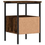 Casa si Gradina - Mobilier - Comode si corpuri - Noptiere - Noptiere, 2 buc., stejar fumuriu, 34x36x50 cm, lemn compozit - Infinity.ro