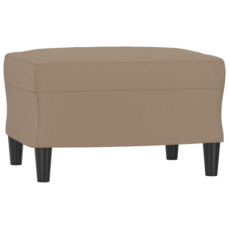 Casa si Gradina - Mobilier - Seturi de mobilier - Seturi living - Set de canapele cu perne, 3 piese, cappuccino, piele ecologica - Infinity.ro