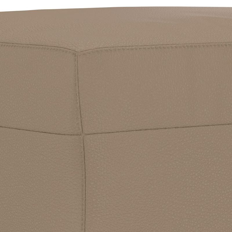 Casa si Gradina - Mobilier - Seturi de mobilier - Seturi living - Set de canapele cu perne, 3 piese, cappuccino, piele ecologica - Infinity.ro
